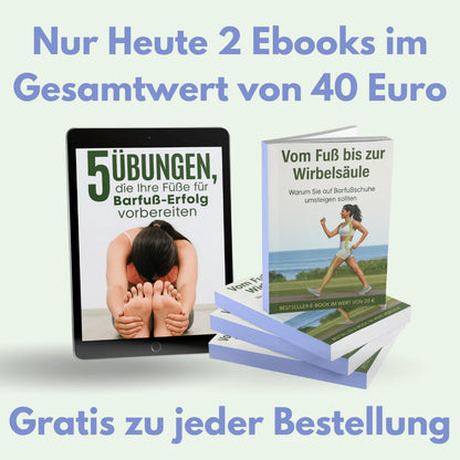 SanftSchritt® Pro Barfußschuhe - Ganztägigen Komfort und schmerzfreies Gehen